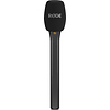 Interview Micro Handheld Mic Adapter for Wireless Clip-On Transmitter (Black) Thumbnail 4