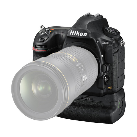 D850 DSLR Camera Body w/MB-D18 Battery Pack - Pre-Owned Image 1