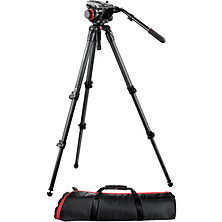 504HD Head with 535 2-Stage Carbon Fiber Tripod System MINT - Pre-Owned Image 0
