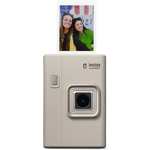 INSTAX Mini LiPlay+ Hybrid Instant Camera (Sand Beige) Image 5