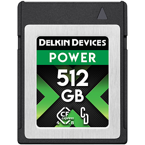 512GB POWER 4.0 CFexpress Type B Memory Card