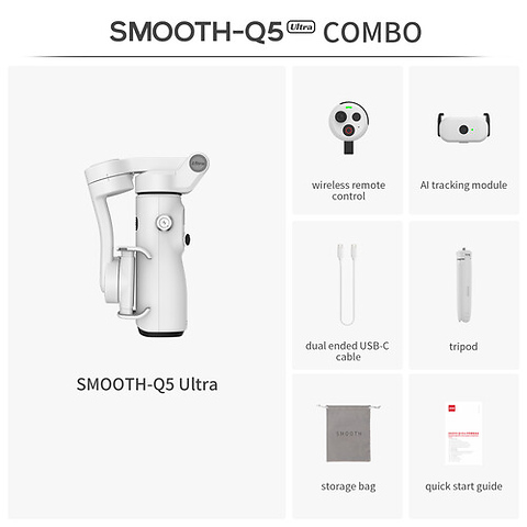 SMOOTH-Q5 Ultra Smartphone Stabilizer Combo Kit Image 6