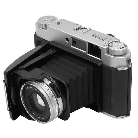 GF670 Folding Medium Format Camera with 80mm f/3.5, Silver - Pre-Owned Image 0