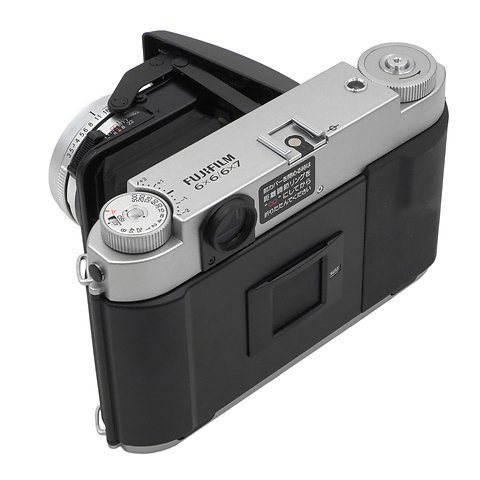 GF670 Folding Medium Format Camera with 80mm f/3.5, Silver - Pre-Owned Image 2