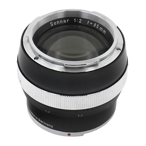 Sonnar 85mm f/2.0 for Contarex Camera Mount Black/Silver - Pre-Owned Image 0