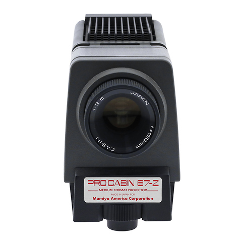 PROCABIN 67-Z  Medium Format Slide Projector w/MC-23B 6X6 Slide Carrier - Pre-Owned Image 2