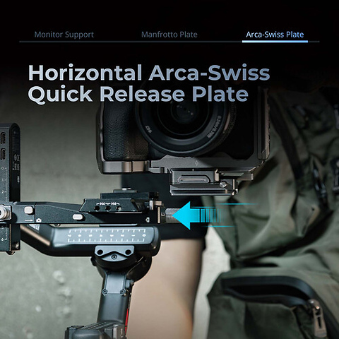 HawkLock H21 Quick Release Mini NATO Rail for DJI Stabilizers Image 11