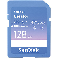 128GB Creator Series UHS-II SDXC Memory Card Image 0