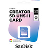 128GB Creator Series UHS-II SDXC Memory Card Thumbnail 1