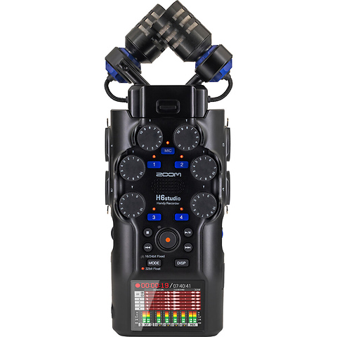 H6studio 6-Track Handy Recorder with 32-Bit Float Recording Image 0