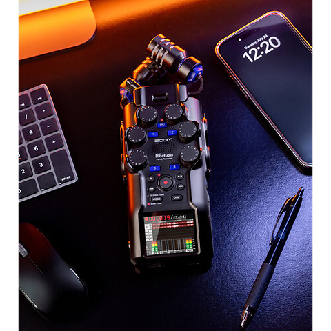 H6studio 6-Track Handy Recorder with 32-Bit Float Recording Image 9