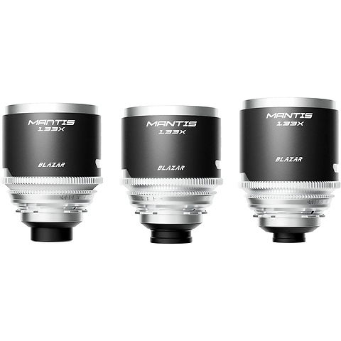 Mantis 1.33X Full Frame Anamorphic 35, 50, 100mm 3-Lens Set (Sony E) Image 0