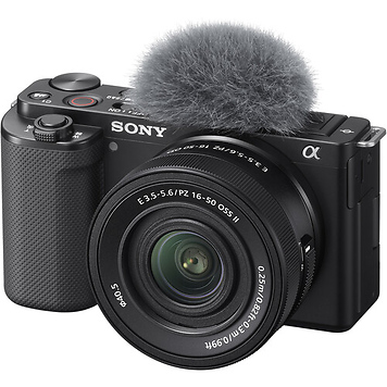 Alpha ZV-E10 Mirrorless Digital Camera with 16-50mm f/3.5-5.6 II Lens (Black)