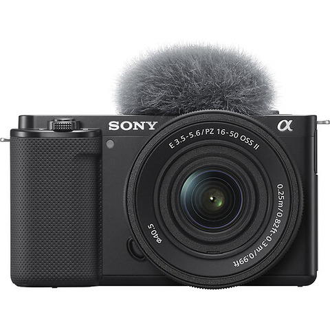 Alpha ZV-E10 Mirrorless Digital Camera with 16-50mm f/3.5-5.6 II Lens (Black) Image 2