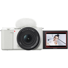 Alpha ZV-E10 Mirrorless Digital Camera with 16-50mm f/3.5-5.6 II Lens (White) Image 0