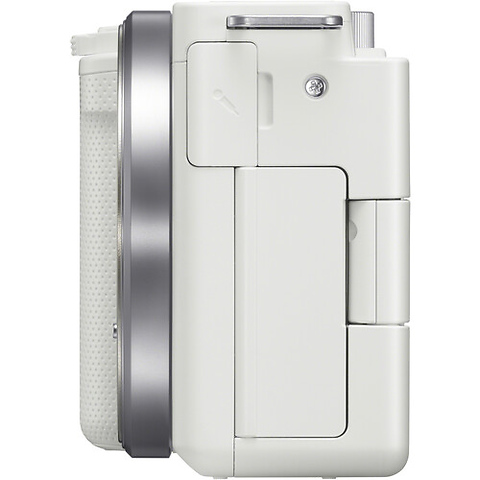 Alpha ZV-E10 Mirrorless Digital Camera with 16-50mm f/3.5-5.6 II Lens (White) Image 4