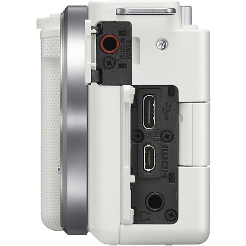 Alpha ZV-E10 Mirrorless Digital Camera with 16-50mm f/3.5-5.6 II Lens (White) Image 7