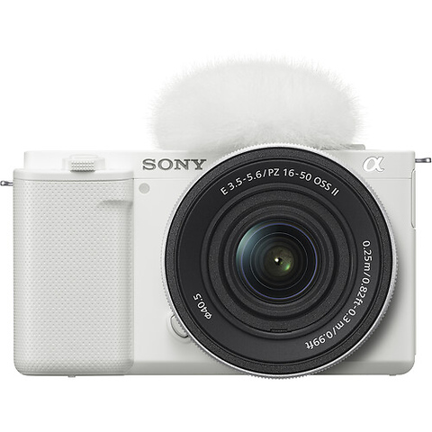 Alpha ZV-E10 Mirrorless Digital Camera with 16-50mm f/3.5-5.6 II Lens (White) Image 2