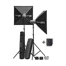 D-Lite RX 4 (2-Light) To Go Kit with Stands & Bags  (EL20842.2) - Pre-Owned Image 0