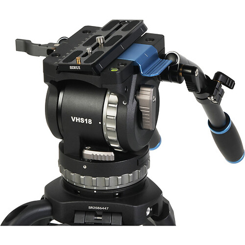 SQ100 Heavy-Duty Carbon Fiber Rapid-System Tripod with VHS18 Head Image 3
