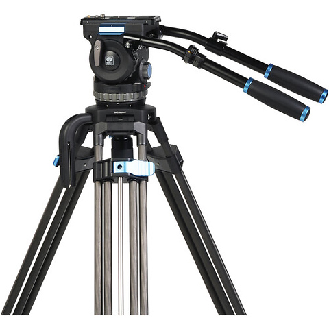 SQ100 Heavy-Duty Carbon Fiber Rapid-System Tripod with VHS18 Head Image 2