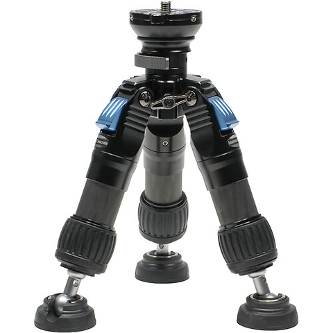 SVS60+S3 One-Step Height-Adjustment Carbon Fiber Video Tripod Kit Image 8
