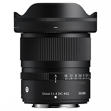 12mm f/1.4 DC Contemporary Lens for Fujifilm X Image 0
