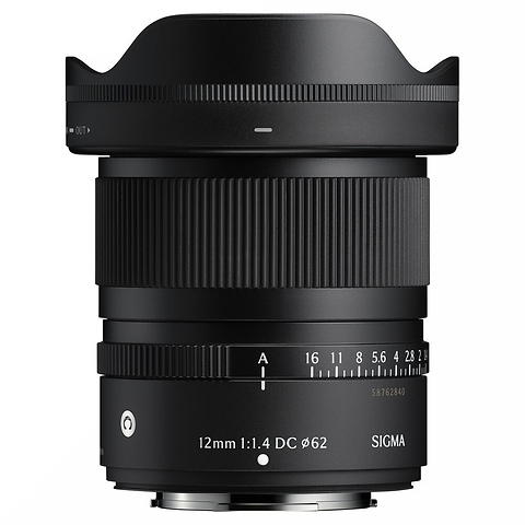 12mm f/1.4 DC Contemporary Lens for Fujifilm X Image 0