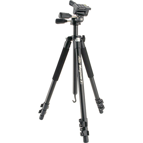 Magnum XG Aluminum Tripod with FX12 3-Way Pan/Tilt Head - Pre-Owned Image 0