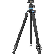 L-224F Carbon Fiber Photo Tripod with KS-10 Low Gravity QR Ball Head Image 0