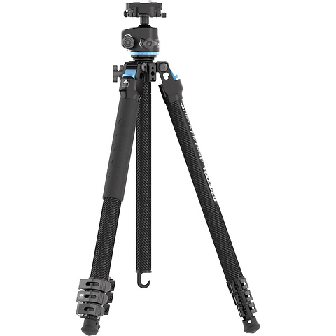 L-224F Carbon Fiber Photo Tripod with KS-10 Low Gravity QR Ball Head Image 1