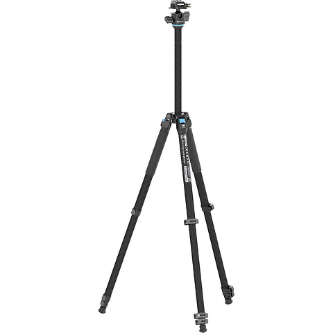 L-224F Carbon Fiber Photo Tripod with KS-10 Low Gravity QR Ball Head Image 2