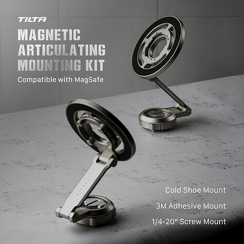 Magnetic Articulating Mounting Kit (Titanium Gray) Image 6