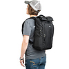 FocusPoint Rolltop Camera Backpack (Asphalt Black, 22 L) Thumbnail 7