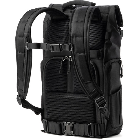 FocusPoint Rolltop Camera Backpack (Asphalt Black, 22 L) Image 1