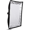 Heat-Resistant Rectangular Softbox with Grid (48 x 72