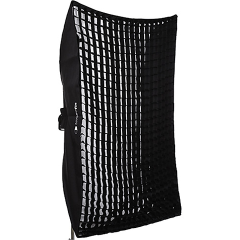 Heat-Resistant Rectangular Softbox with Grid (48 x 72