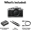Z f Mirrorless Digital Camera Body (Silver) Thumbnail 5