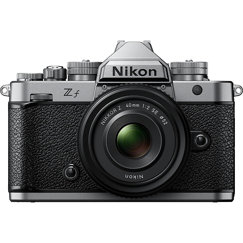Z f Mirrorless Digital Camera with 40mm Lens (Silver) Image 0