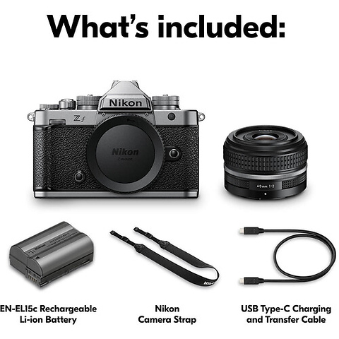 Z f Mirrorless Digital Camera with 40mm Lens (Silver) Image 7