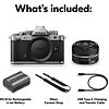 Z f Mirrorless Digital Camera with 40mm Lens (Silver) Thumbnail 7