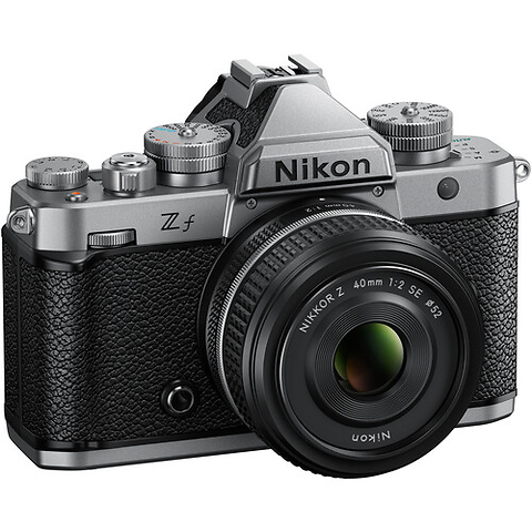 Z f Mirrorless Digital Camera with 40mm Lens (Silver) Image 1
