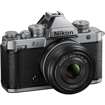 Z f Mirrorless Digital Camera with 40mm Lens (Silver)