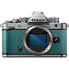 Z f Mirrorless Digital Camera Body (Silver & Teal Blue) Thumbnail 0