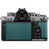 Z f Mirrorless Digital Camera Body (Silver & Teal Blue) Thumbnail 3