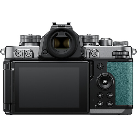Z f Mirrorless Digital Camera Body (Silver & Teal Blue) Image 4