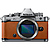 Z f Mirrorless Digital Camera Body (Silver & Cognac Brown)