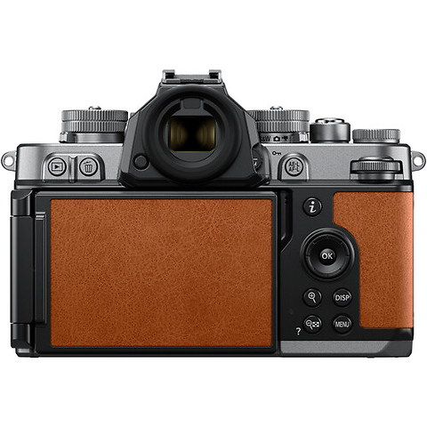 Z f Mirrorless Digital Camera Body (Silver & Cognac Brown) Image 3