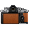 Z f Mirrorless Digital Camera Body (Silver & Cognac Brown) Thumbnail 3
