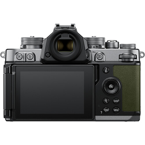 Z f Mirrorless Digital Camera Body (Silver & Moss Green) Image 4